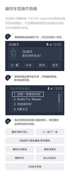 qq音乐车机版操作指南