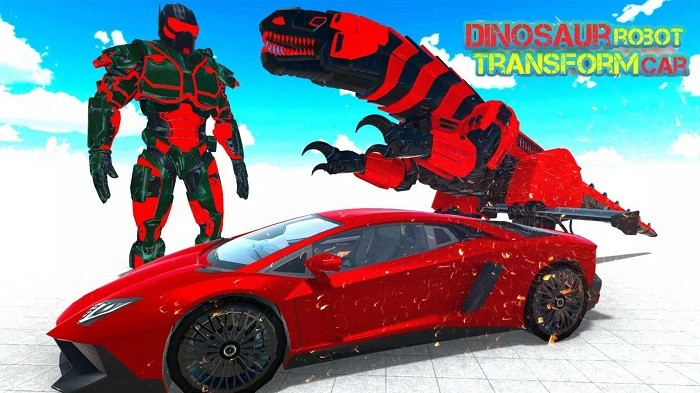 恐龙汽车机器人改造(dinosaur robot transform)游戏截图