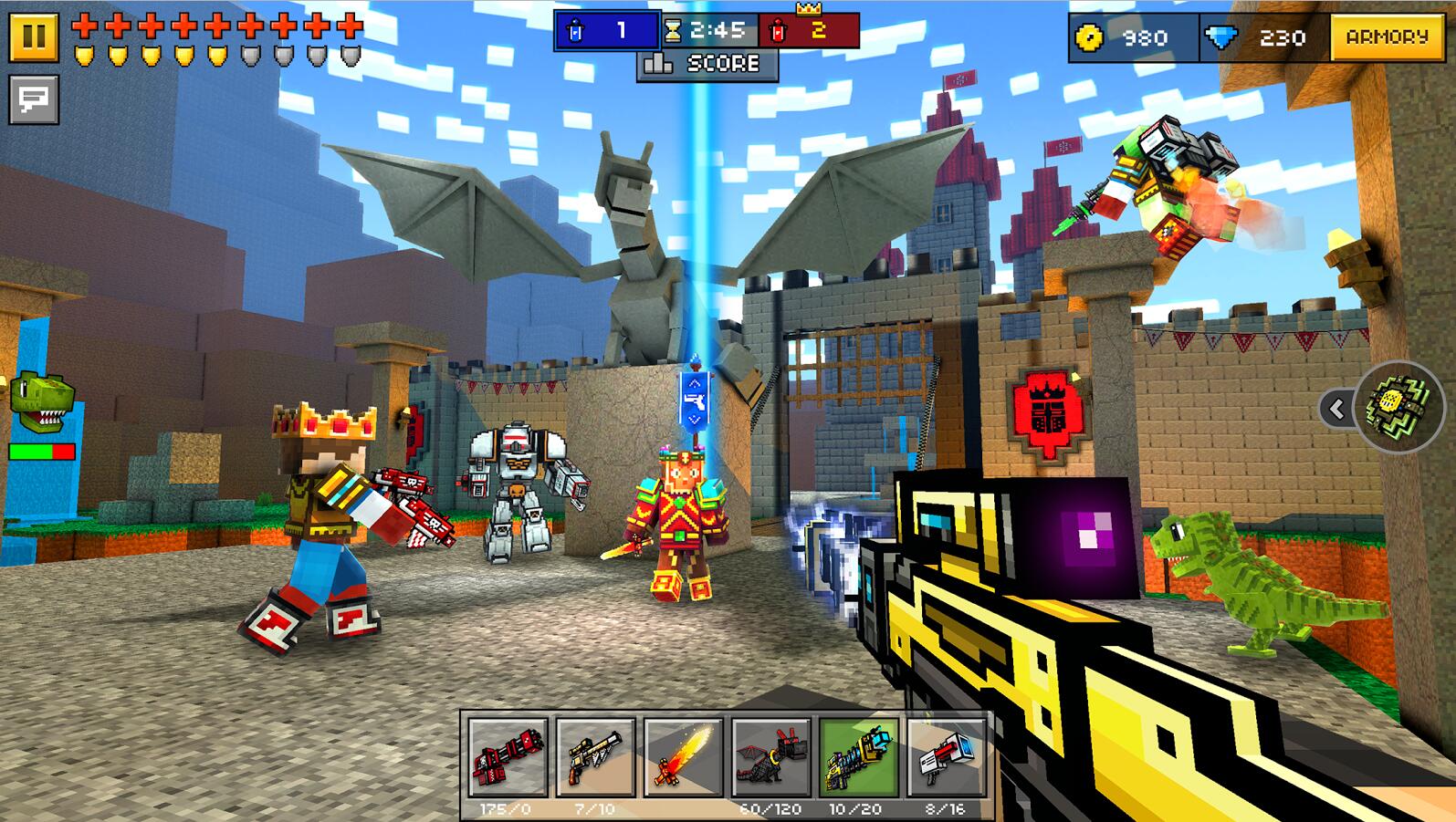 pixelgun3d无限金币破解游戏截图