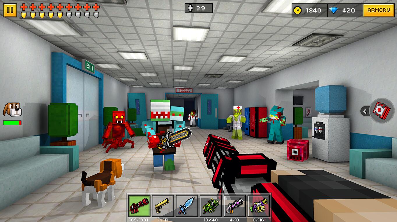 pixelgun3d无限金币破解游戏截图