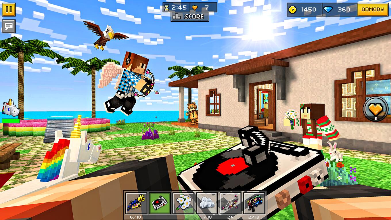 pixelgun3d无限金币破解游戏截图