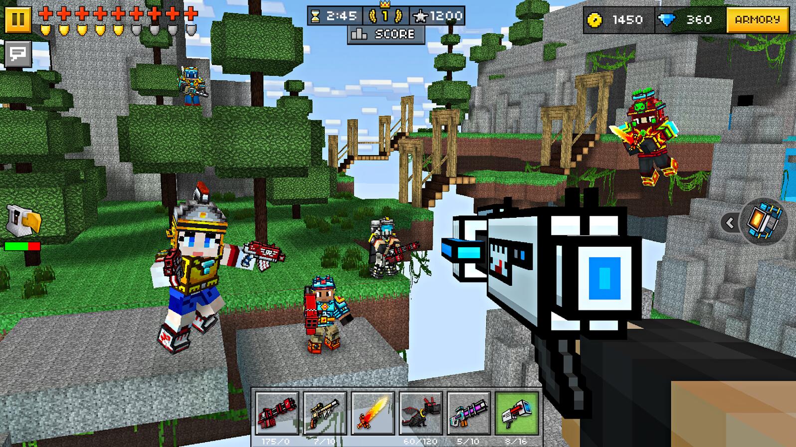 pixelgun3d无限金币破解游戏截图