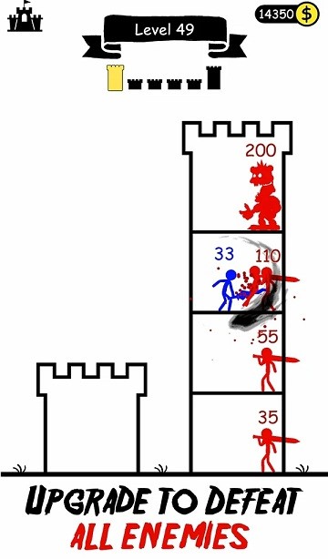 火柴人战争英雄塔防游戏截图