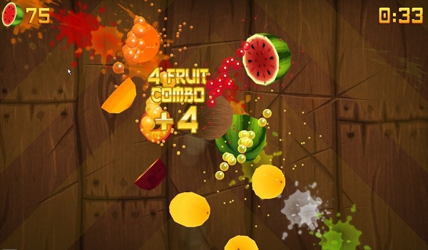 水果忍者(fruit ninja)游戏截图