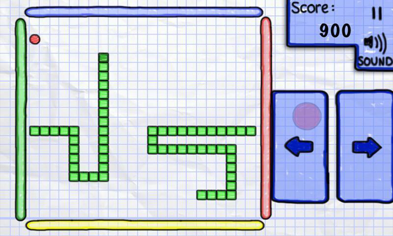 涂鸦贪吃蛇游戏截图