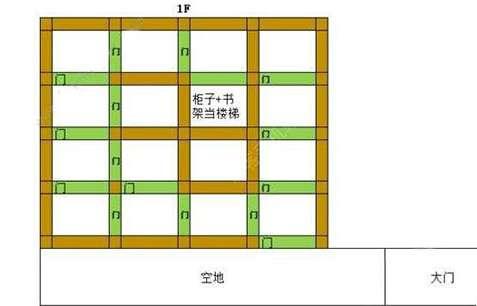 明日之后双人地基别墅图纸#明日之后双人地基蓝图