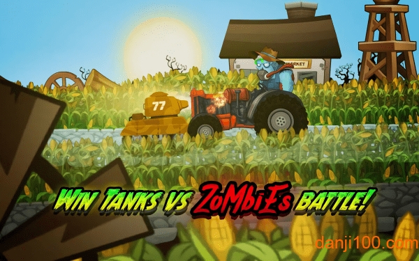 口袋坦克大战中文版(Zombie Tank)下载游戏截图