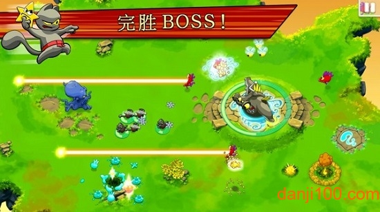 无敌忍者猫手游(ninja hero cats)下载游戏截图